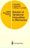 Solution of variational inequalities in mechanics