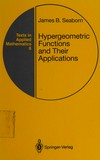 Hypergeometric functions and their applications