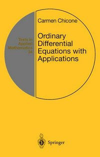 Ordinary differential equations with applications