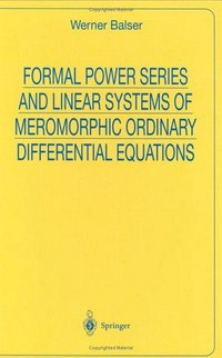 Formal power series and linear systems of meromorphic ordinary differential equations