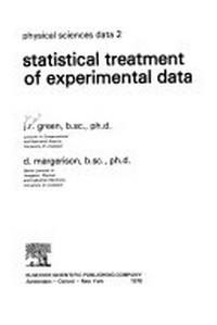 Statistical treatment of experimental data