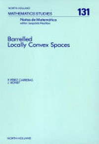 Barrelled locally convex spaces