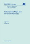 Holomorphic maps and invariant distances /