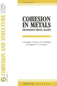 Cohesion in metals: transition metal alloys /