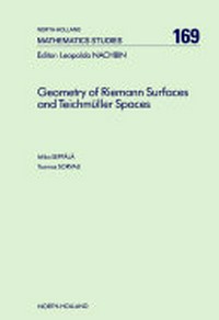 Geometry of Riemann surfaces and Teichmüller spaces