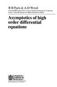Asymptotics of high order differential equations