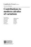 Contributions to modern calculus of variations