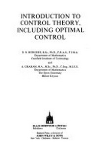 Introduction to control theory, including optimal control