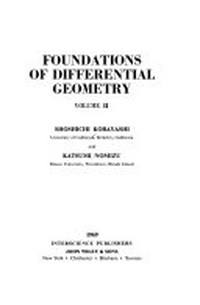 Foundations of differential geometry
