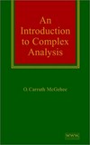 An introduction to complex analysis
