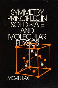 Symmetry principles in solid state and molecular physics 
