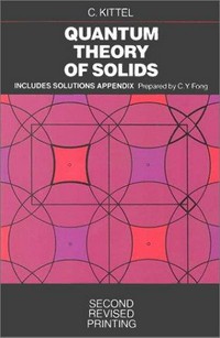 Quantum theory of solids