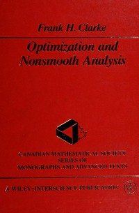 Optimization and nonsmooth analysis
