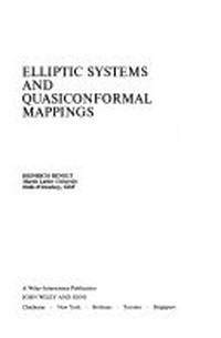 Elliptic systems and quasiconformal mappings