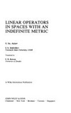 Linear operators in spaces with an indefinite metric