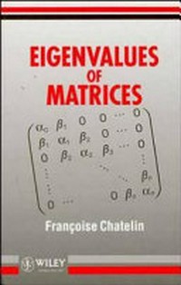 Eigenvalues of matrices