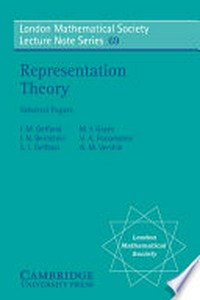 Representation theory: selected papers