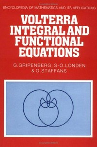 Volterra integral and functional equations
