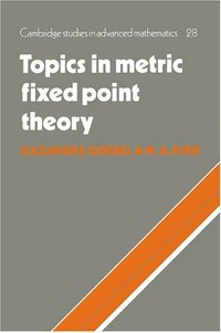 Topics in metric fixed point theory