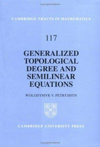 Generalized topological degree and semilinear equations