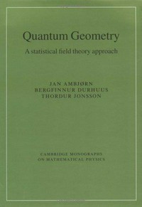 Quantum geometry: a statistical field theory approach