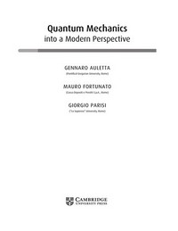 Quantum mechanics: into a modern perspective