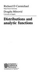 Distributions and analytic functions