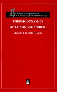 Thermodynamics of chaos and order