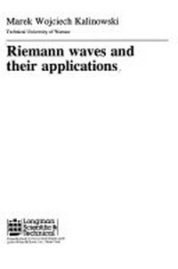 Riemann waves and their applications 