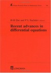 Recent advances in differential equations