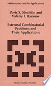 Extremal Combinatorial Problems and Their Applications