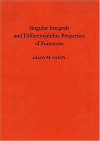 Singular integrals and differentiability properties of functions 