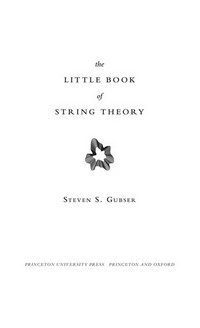 The little book of string theory