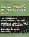 Solutions MegaManual for introduction to genetic analysis 