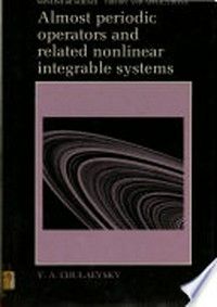 Almost periodic operators and related nonlinear integrable systems