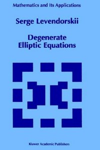 Degenerate elliptic equations
