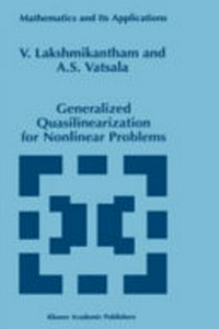 Generalized quasilinearization for nonlinear problems