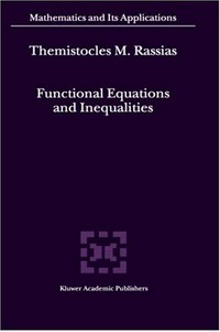 Functional equations and inequalities