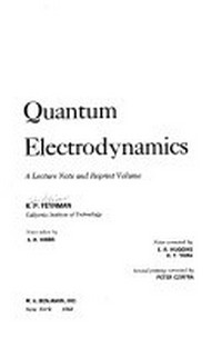 Quantum electrodynamics: a lecture note and reprint volume 
