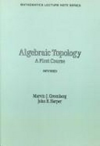 Algebraic topology: a first course