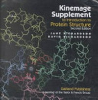 Kinemage supplement: to introduction to protein structure