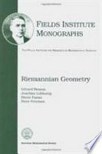 Riemannian geometry