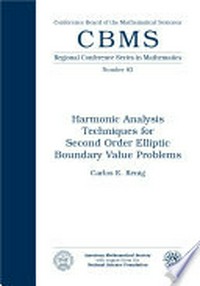 Harmonic analysis techniques for second order elliptic boundary value problems