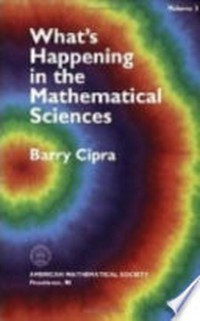 What' s happening in the mathematical sciences, 1995-1996