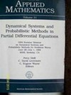 Dynamical systems and probabilistic methods in partial differential equations: 1994 summer seminar on [...] June 20 - July 1, 1994, MSRI, Berkeley, CA