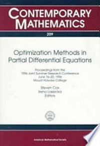 Optimization methods in partial differential equations : proceedings from the 1996 joint summer Research conference, June 16-20, 1996, Mount Holyoke College