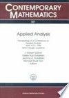 Applied analysis: proceedings of a conference on Applied analysis, April 19-21, 1996, Baton Rouge, Louisiana 