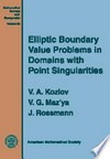 Elliptic boundary value problems in domains with point singularities