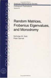 Random matrices, Frobenius eigenvalues, and monodromy