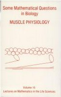 Some mathematical questions in biology--muscle physiology